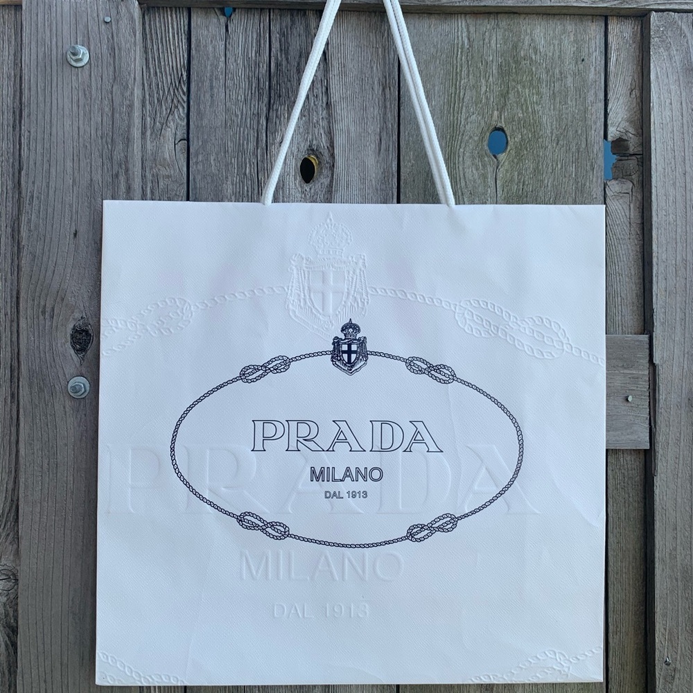 Prada Shopping Bag
